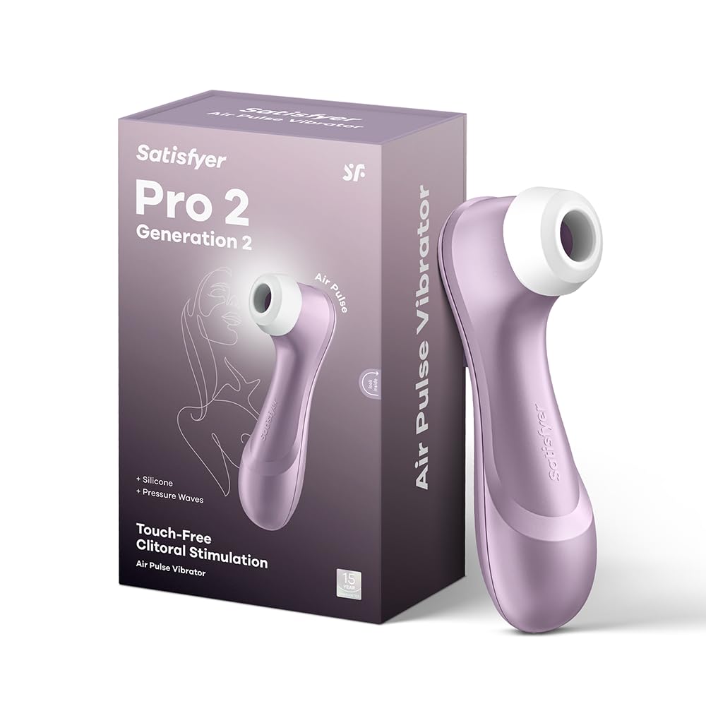 Satisfyer Pro 2 Vibratoreper donna professionale Dildo | Vibratore Silenzioso | Forte Stimolazione Clitoridea | Giocattoli Sessuali per Donne | Vibratore ad Onda di Pressione con Vibrazioni