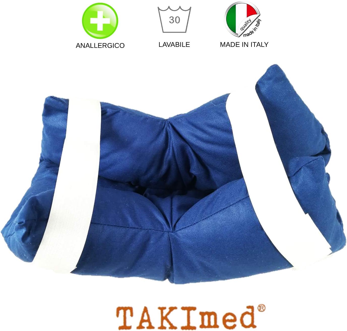 Talloniera in Fibra Cava Siliconata, Antidecubito,Taglia unica, ambidestra, image 1