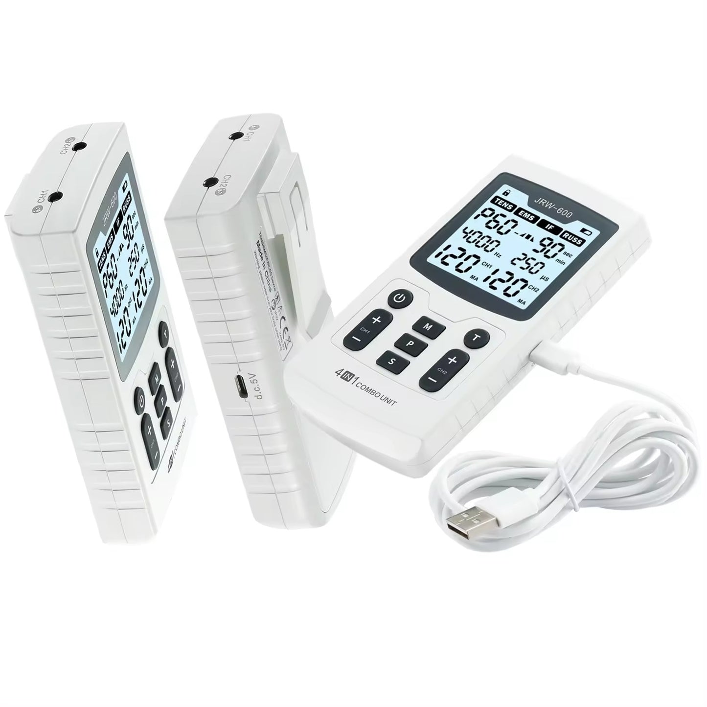 Stimolatore elettrico per terapia muscolare Fisioterapia interferenziale image 2