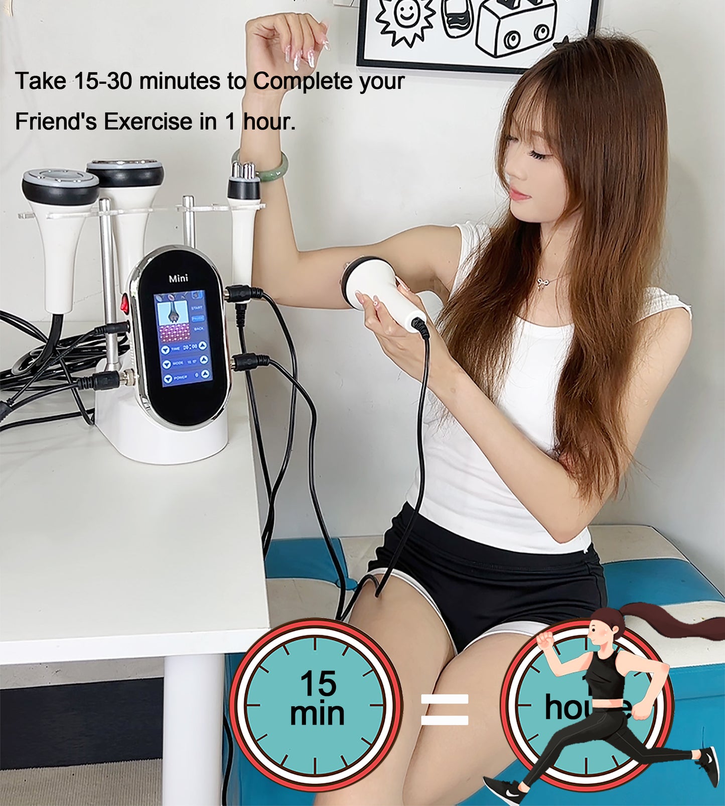 4 in 1 Facial Care 40K Cavitation Lipo Slimming Ultrasonic Liposuction Cavitatio image 7