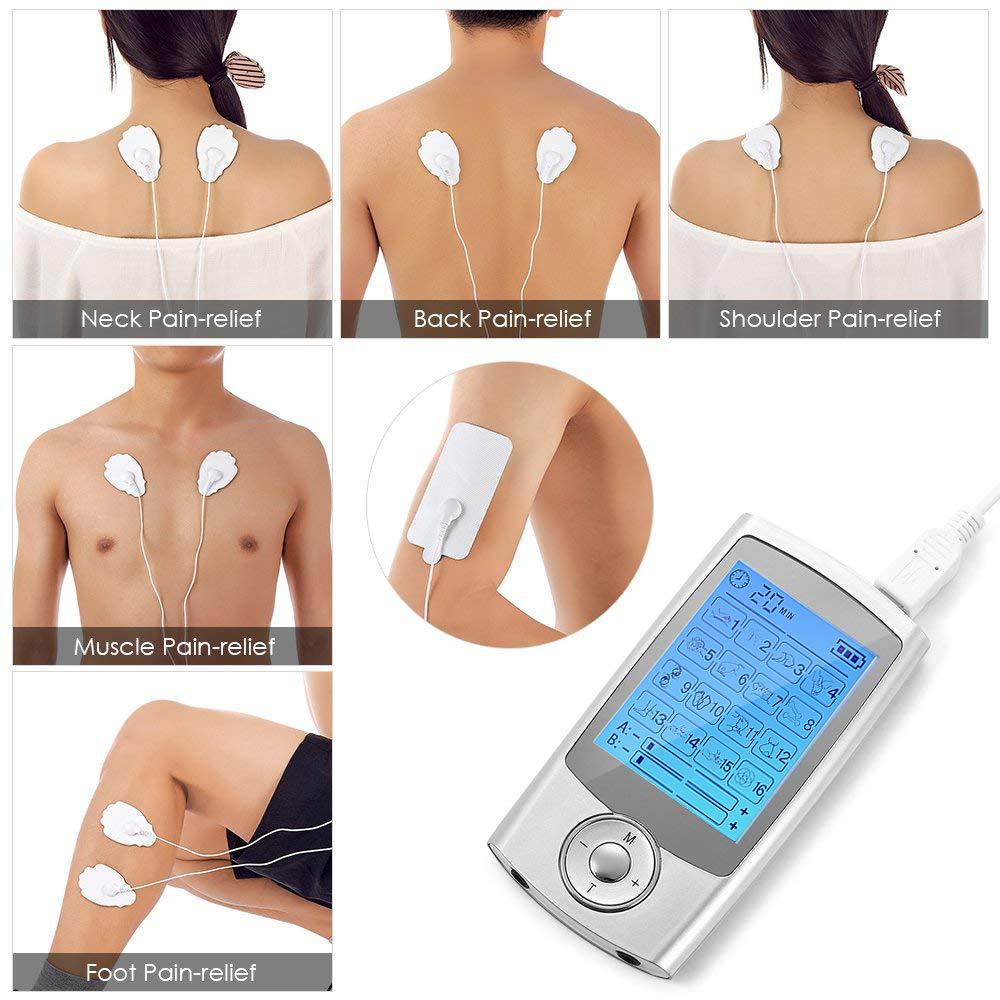 Stimolatore Tens Ems a 16 modalita' doppio canale image 1