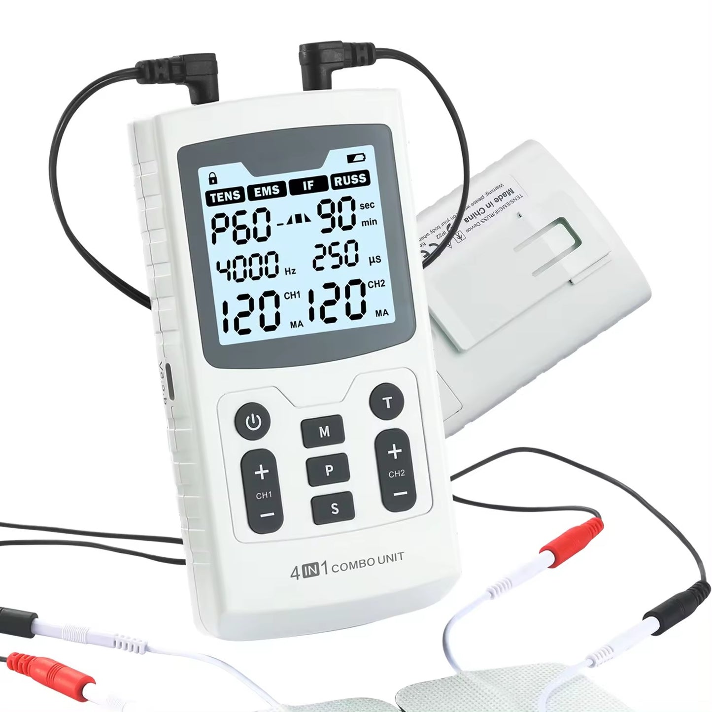 Stimolatore elettrico per terapia muscolare Fisioterapia interferenziale image 3