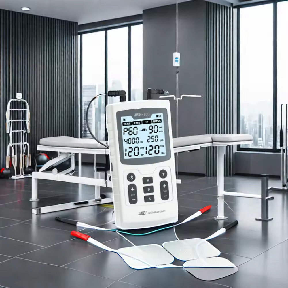 Stimolatore elettrico per terapia muscolare Fisioterapia interferenziale image 1