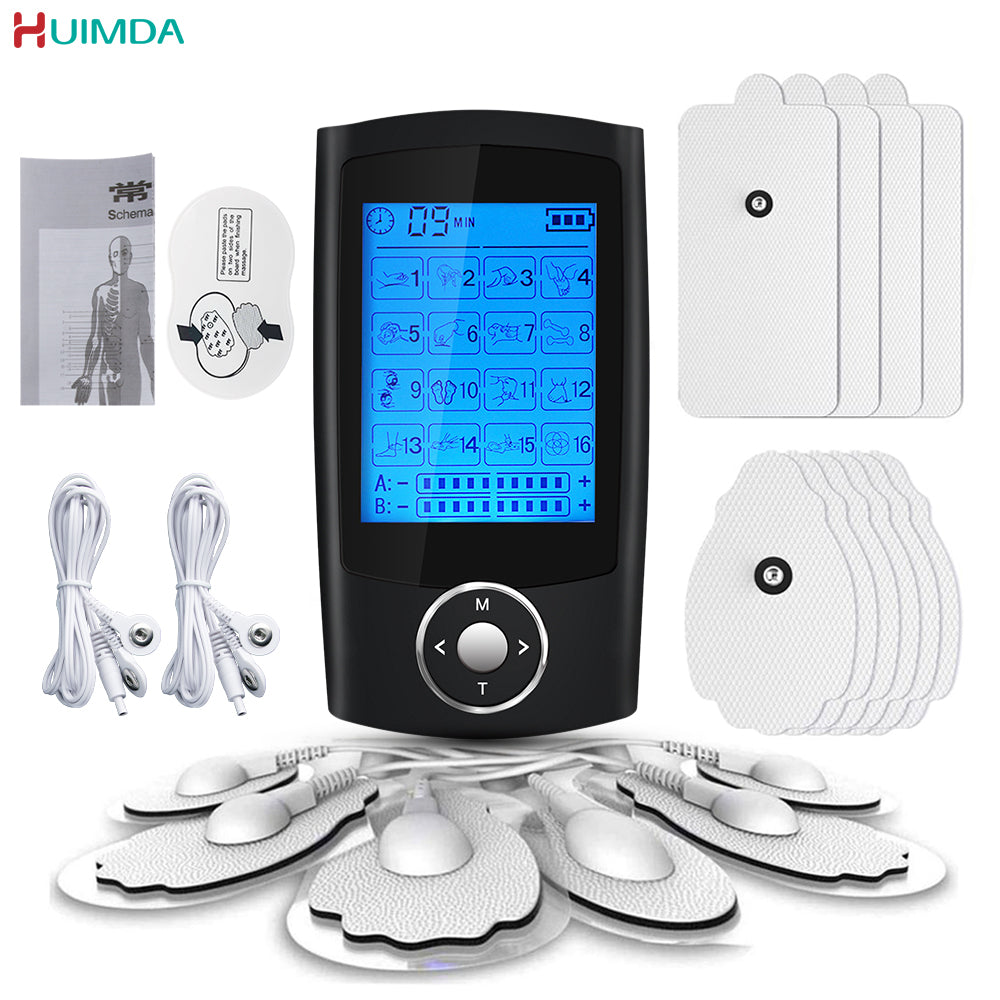 Stimolatore Tens Ems a 16 modalita' doppio canale image 0