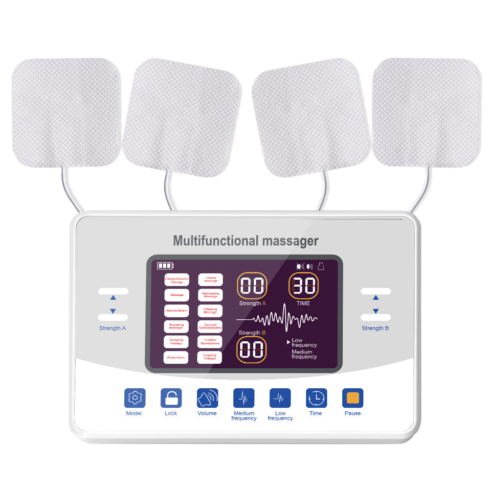 Dispositivo TENS e EMS per terapia a bassa frequenza 12 modalità image 0