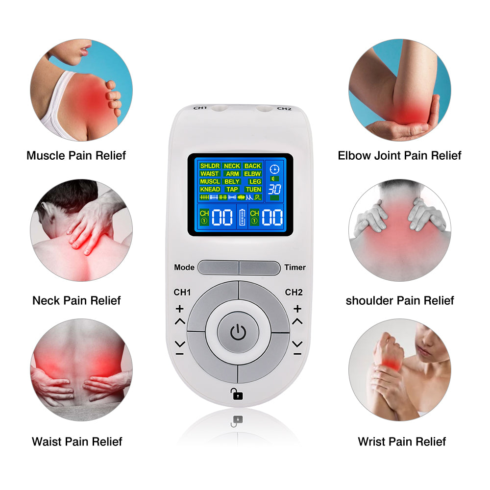 Nuovo stimolatore muscolare Tens elettrico Ems Digital T image 7