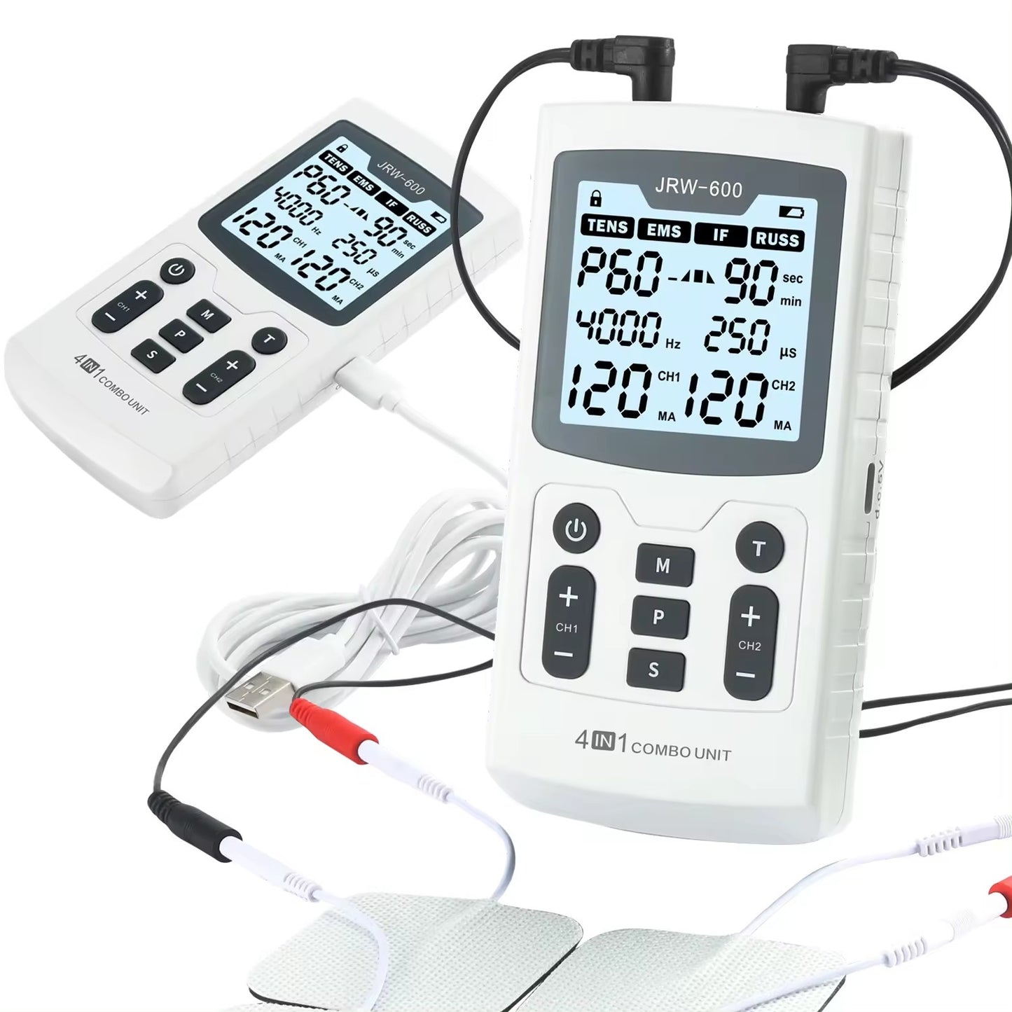 Stimolatore elettrico per terapia muscolare Fisioterapia interferenziale image 4