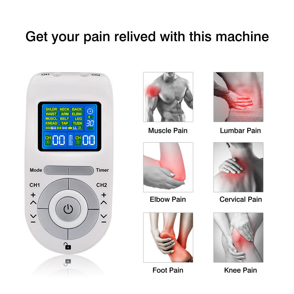 Nuovo stimolatore muscolare Tens elettrico Ems Digital T image 2