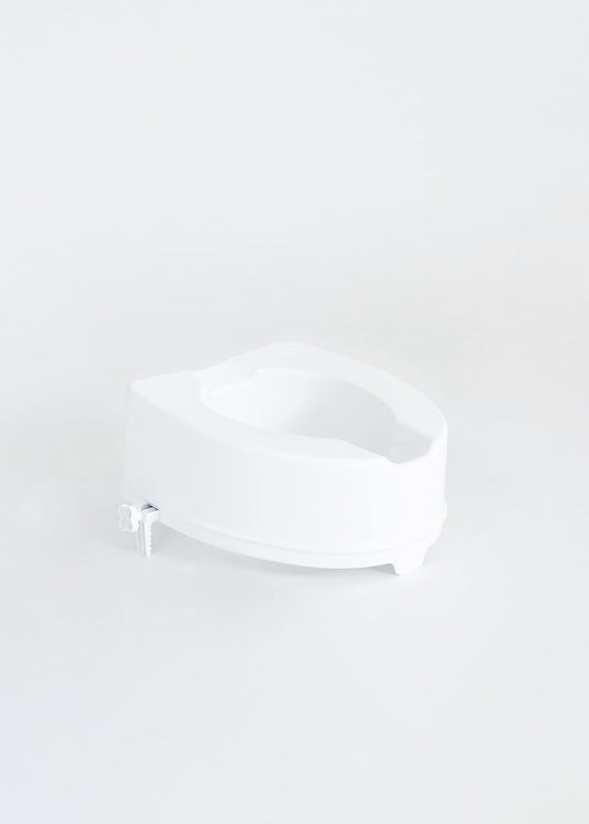 Rialzo WC, H10 cm, con sistema di fissaggio laterale, leggero, sanificabile image 0