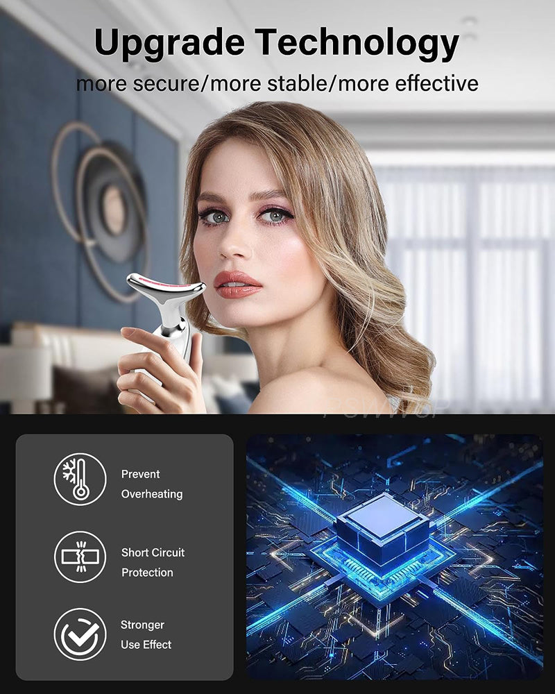 Dropshipping Facial Massager Neck Facial Beauty Device Lifting Tighten Skin Care - Medical Net Store