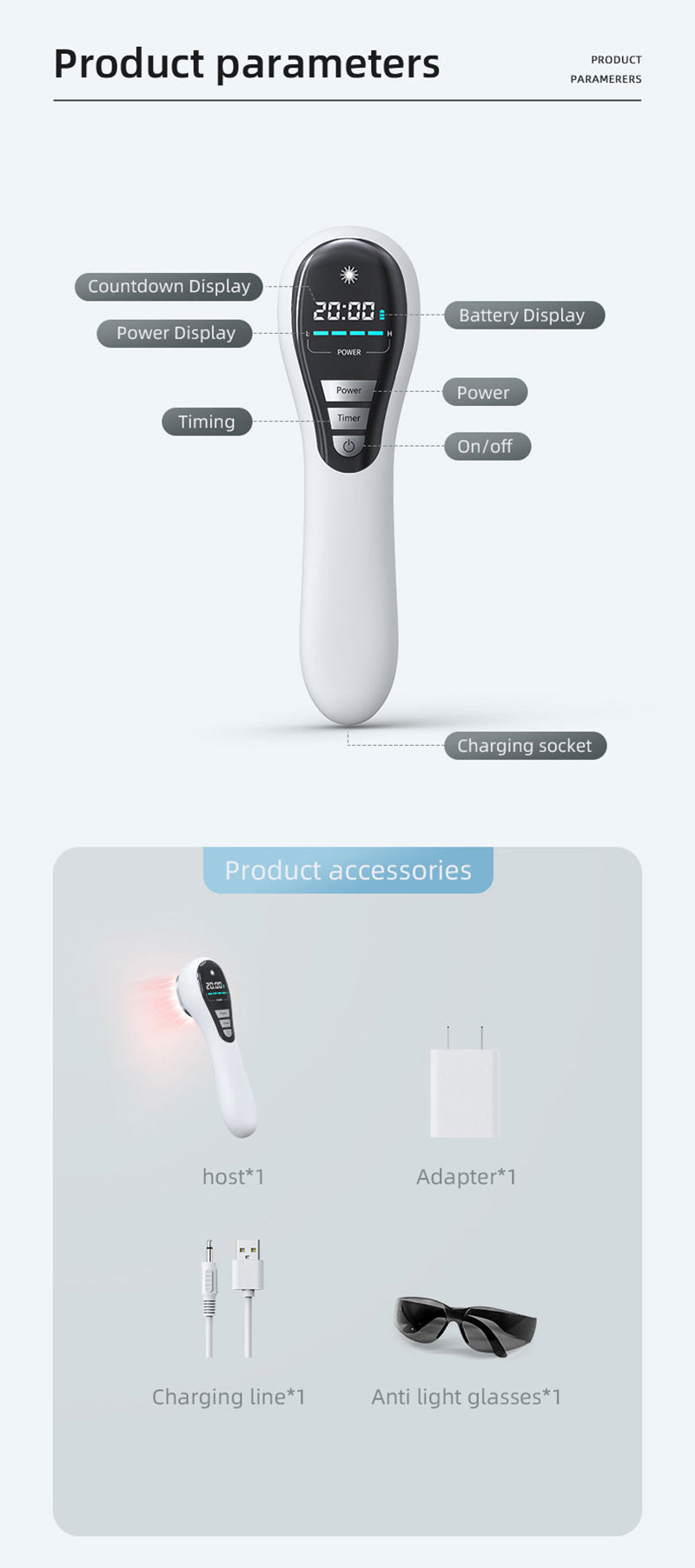 Dispositivo per la terapia del dolore artritico infrarosso - Medical Net Store