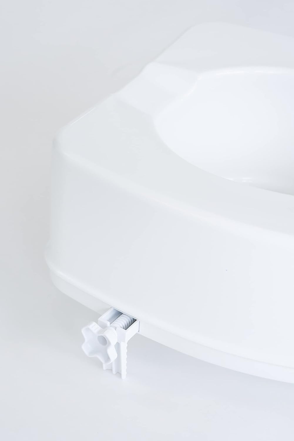Rialzo WC, H10 cm, con sistema di fissaggio laterale, leggero, sanificabile image 2