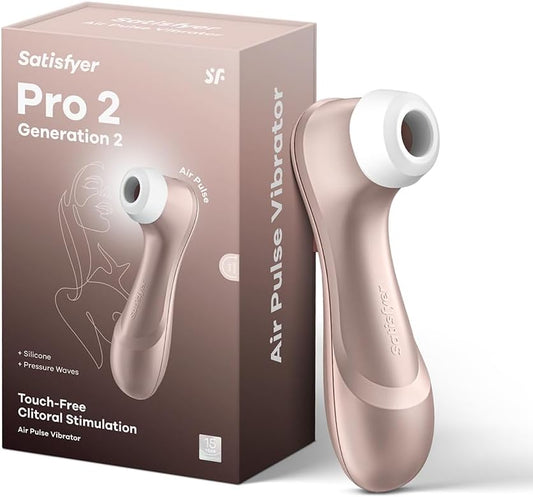 Satisfyer Pro 2 Vibratoreper donna professionale Dildo | Vibratore Silenzioso | Forte Stimolazione Clitoridea | Giocattoli Sessuali per Donne | Vibratore ad Onda di Pressione con Vibrazioni