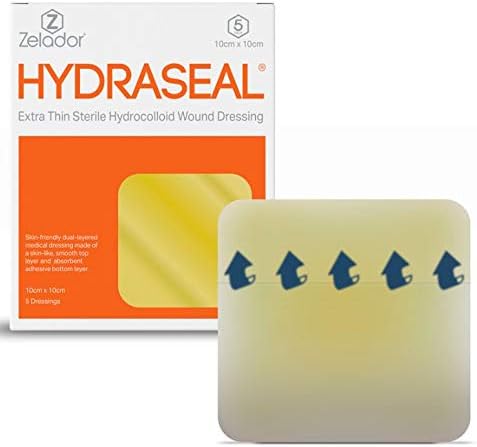Medicazione sterile idrocolloidale extra sottile 10 cm x 10 cm x 5 image 0