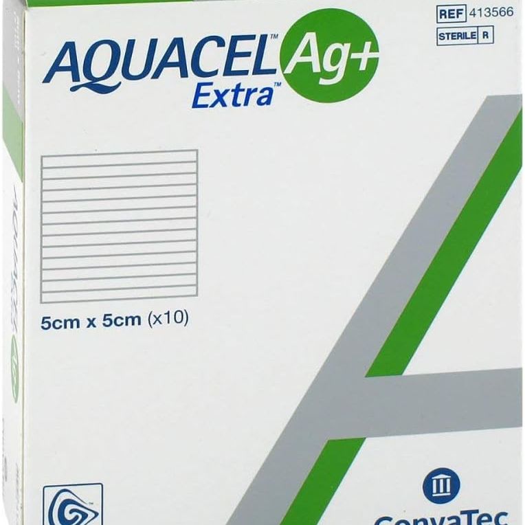 AQUACEL Ag+ Extra Dressings 5 x 5 cm by Aquacel - Medical Net Store