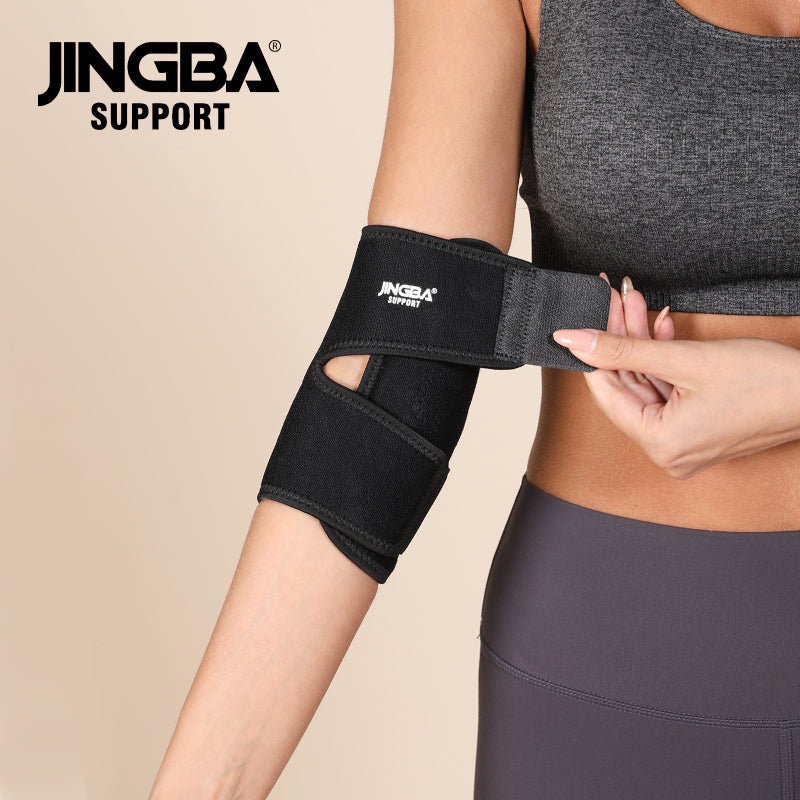 JINGBA Tutore di supporto per gomito in Neoprene regolabile - Medical Net Store