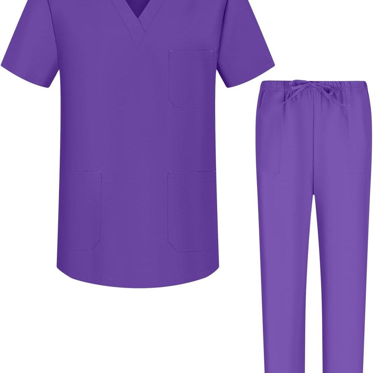 MISEMIYA - Uniformi Unisex Set Camice – Uniforme Medica con Maglia e Pantaloni - Medical Net Store