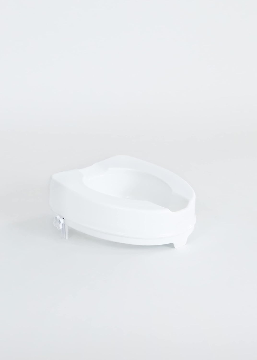 Rialzo WC, H10 cm, con sistema di fissaggio laterale, leggero, sanificabile image 1