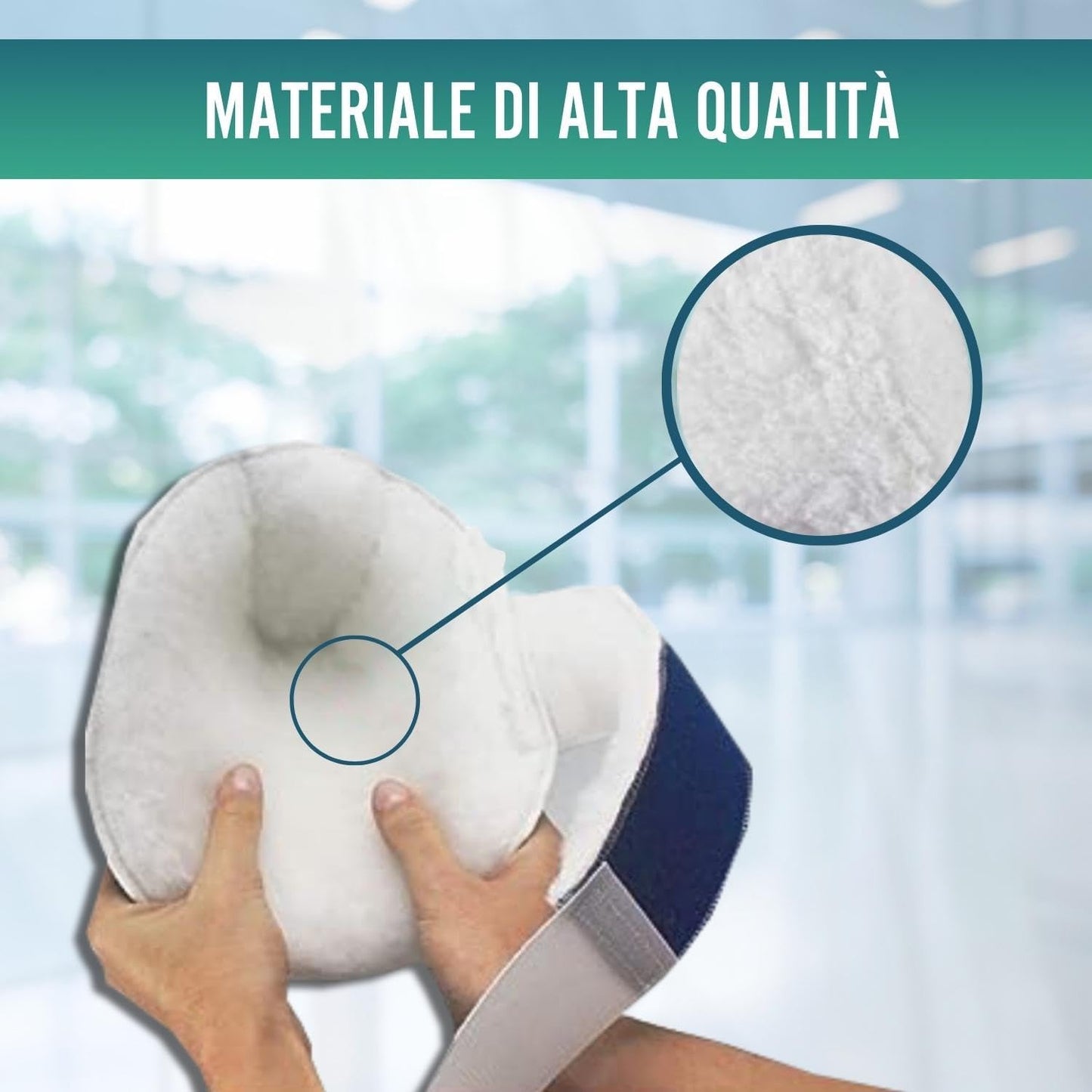 Talloniere Antidecubito Blu 1 Paio - Talloniera Ortopedica - Medical Net Store