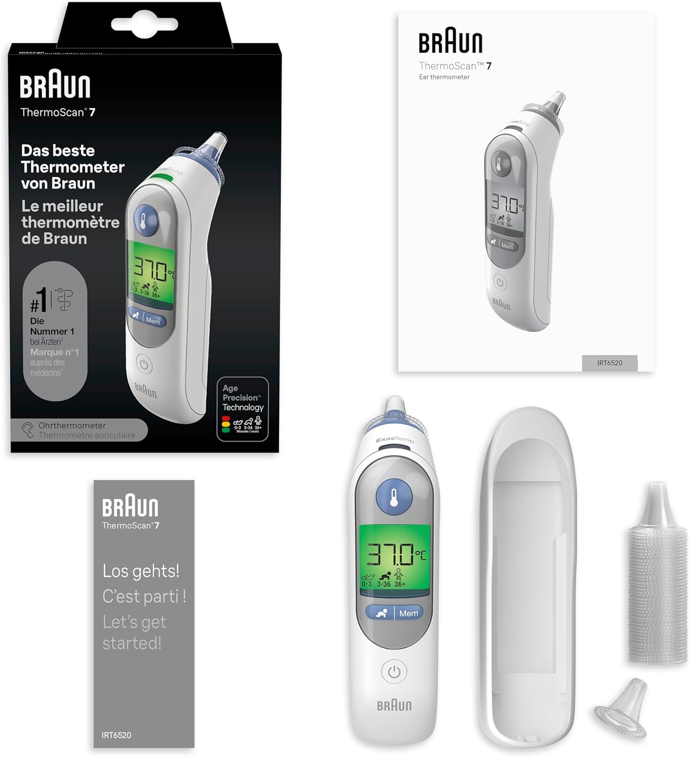 Braun ThermoScan 7 Termometro auricolare - Medical Net Store