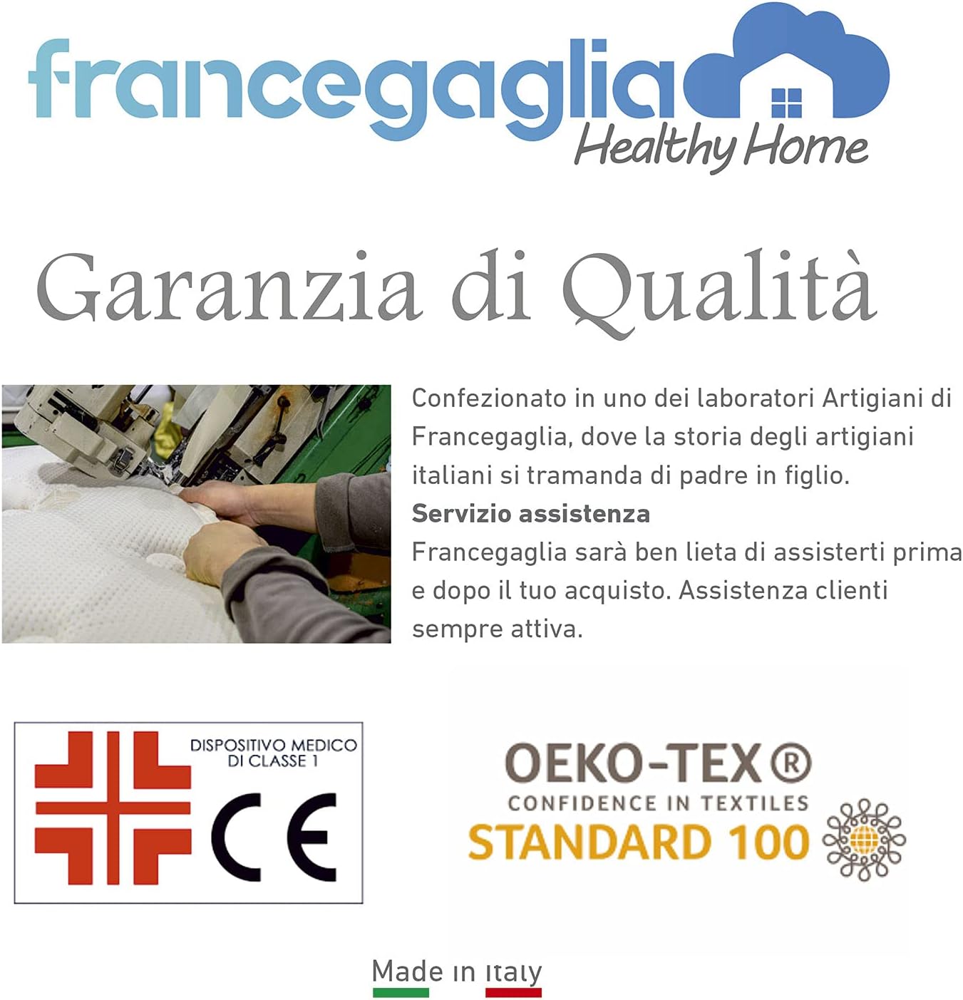 Materasso Antidecubito per Anziani - Riduce Piaghe da decubito - Materasso ospe image 4