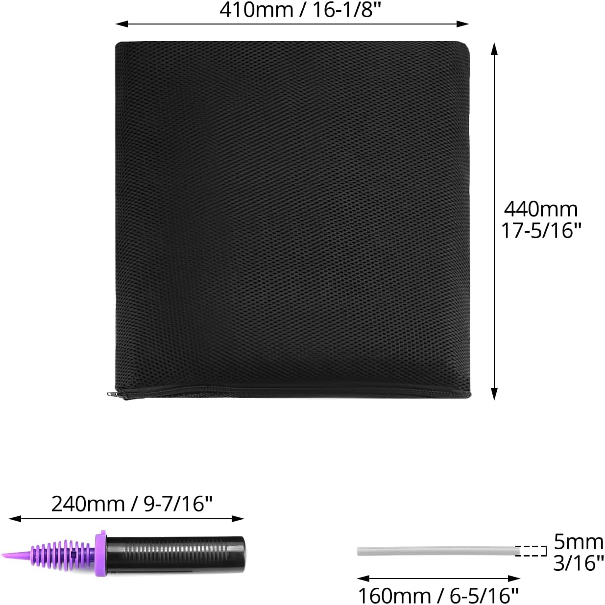 Cuscino Antidecubito per sedia a rotelle a bolle gonfiabile - Medical Net Store