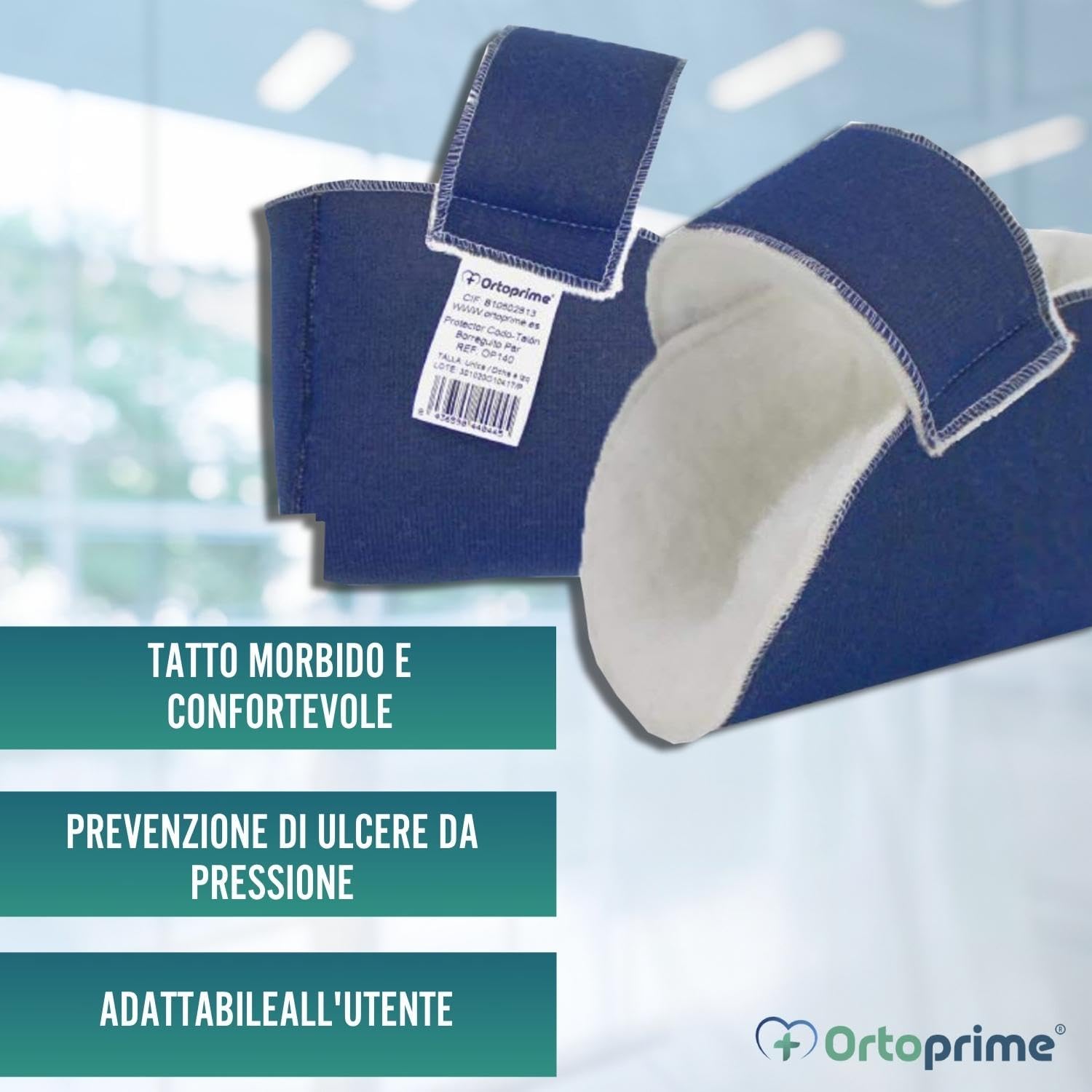 Talloniere Antidecubito Blu 1 Paio - Talloniera Ortopedica - Medical Net Store