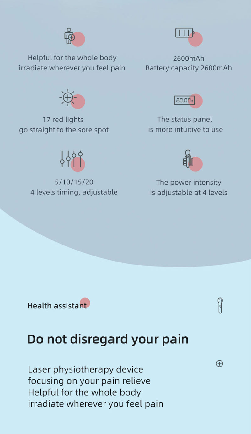 Dispositivo per la terapia del dolore artritico infrarosso - Medical Net Store