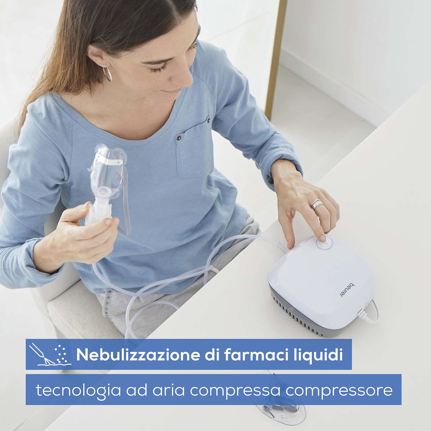 Beurer IH 18 – Aerosol ad aria compressa - Medical Net Store