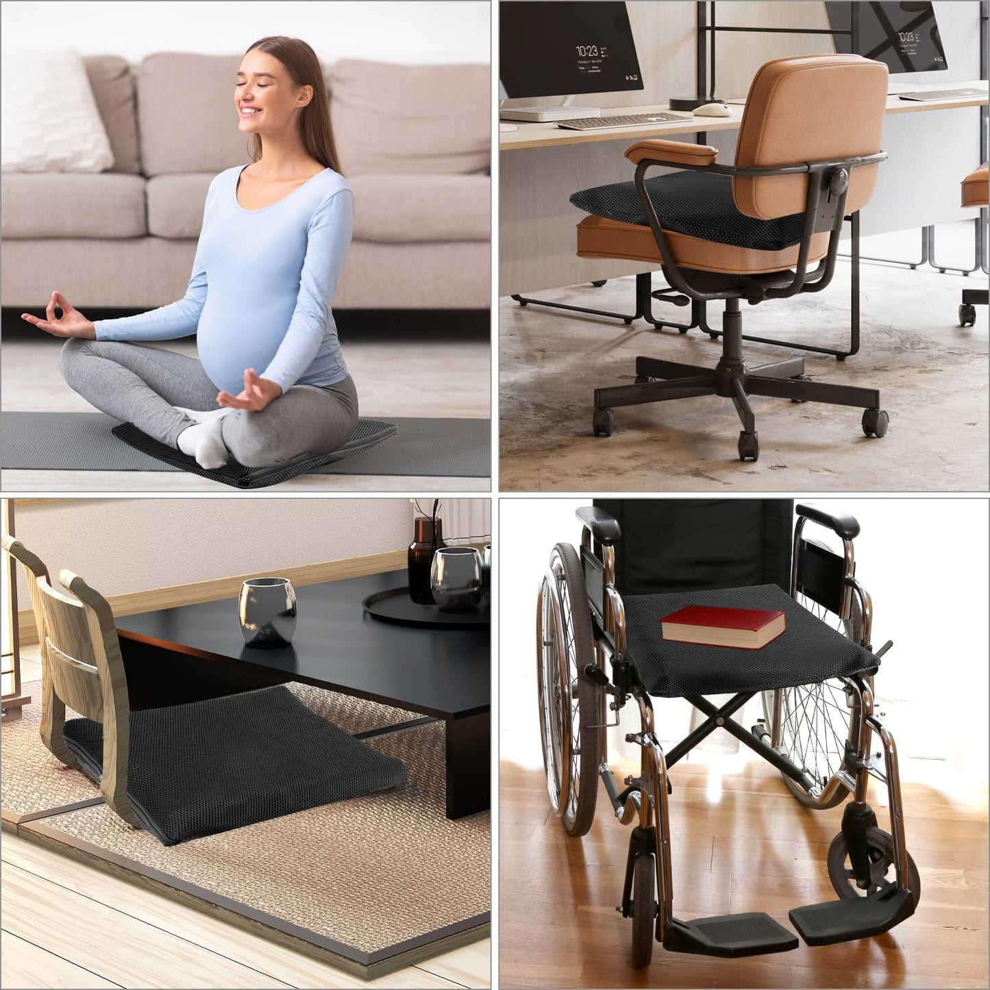 Cuscino Antidecubito per sedia a rotelle a bolle gonfiabile - Medical Net Store