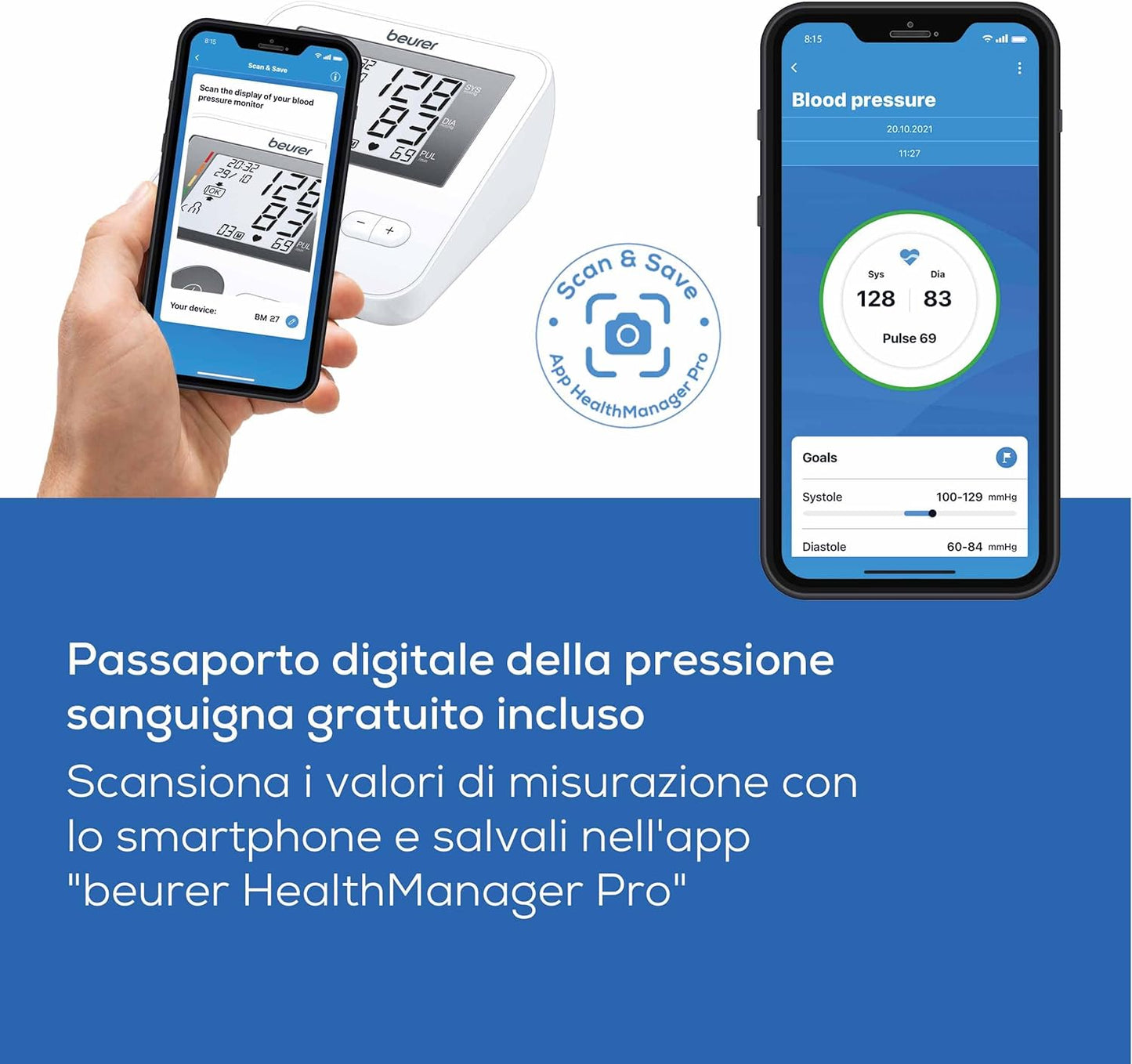 Beurer BM 27 Misuratore Di Pressione Da Braccio - Medical Net Store