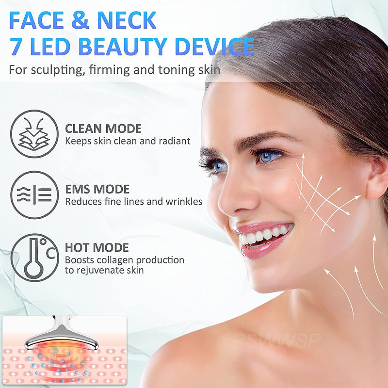Dropshipping Facial Massager Neck Facial Beauty Device Lifting Tighten Skin Care - Medical Net Store