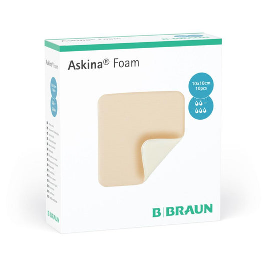 Askina Foam 10x10 medicazione in schiuma 10 Pz image 0