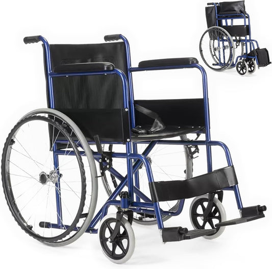 Sedia a Rotelle pieghevole leggera ad autospinta per disabili ed anziani GOVITA image 0