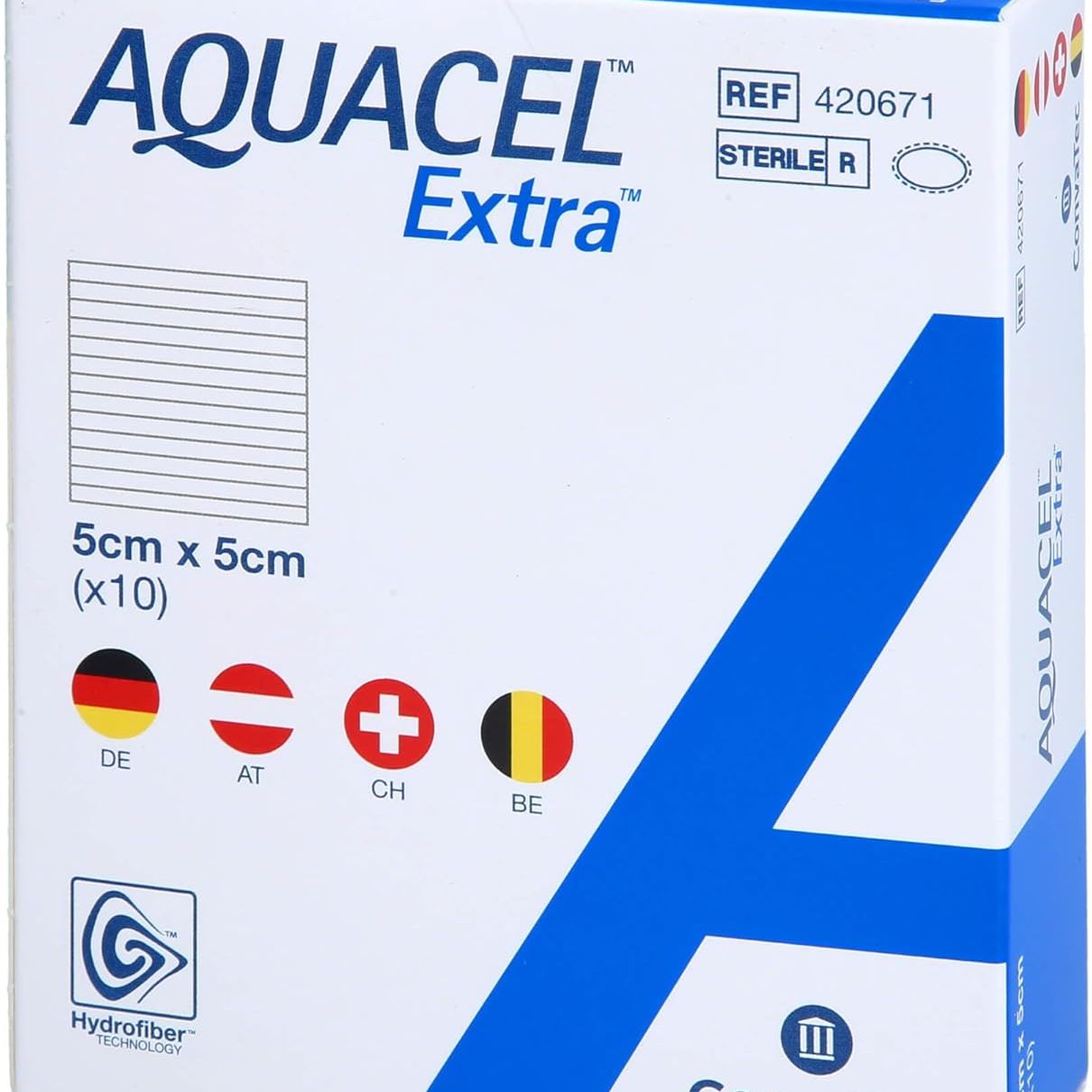 Aquacel Extra 5cm x 5cm x 10 - Medical Net Store